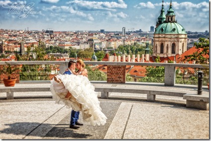 Свадьба в Праге центр города