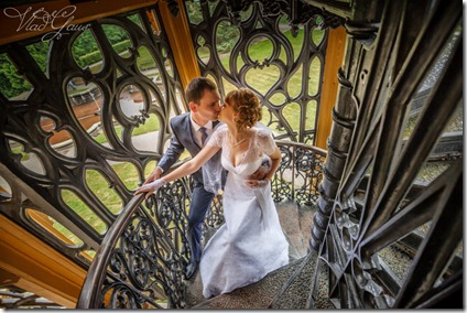 Фотографии со свадьбы в Праге и замке Глубока